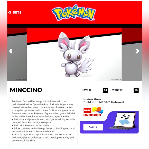 Pokémon Minccino - Picture 5 of 7